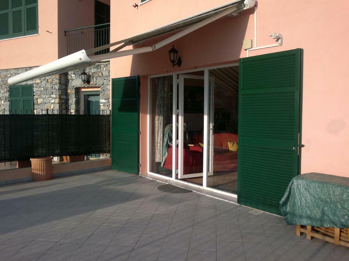 Appartamento terrazza vista mare mozzafiato Moneglia Esterno foto